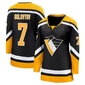Women's Ilya Solovyov Pittsburgh Penguins Special Edition 2.0 Jersey - Black Breakaway