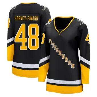 Women's Rafael Harvey-Pinard Pittsburgh Penguins 2021/22 Alternate Premier Player Jersey - Black Breakaway