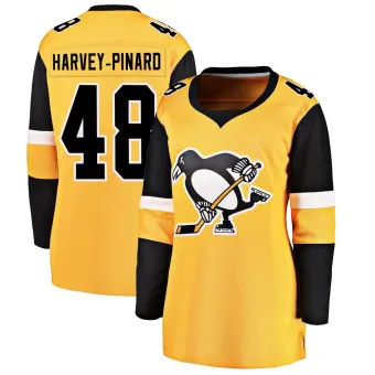 Women's Rafael Harvey-Pinard Pittsburgh Penguins Alternate Jersey - Gold Breakaway