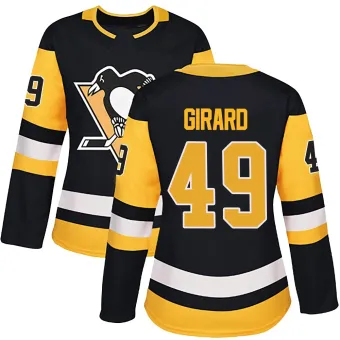 Women's Samuel Girard Pittsburgh Penguins Home Jersey - Black Authentic