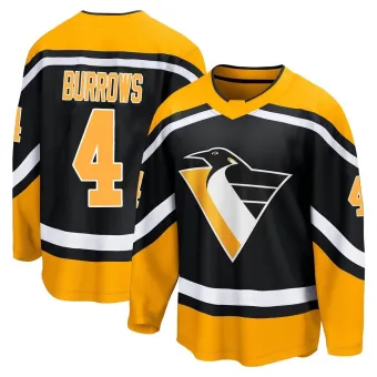 Youth Dave Burrows Pittsburgh Penguins Special Edition 2.0 Jersey - Black Breakaway