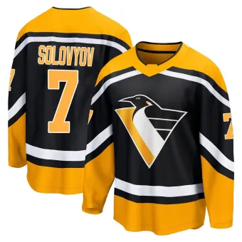 Youth Ilya Solovyov Pittsburgh Penguins Special Edition 2.0 Jersey - Black Breakaway
