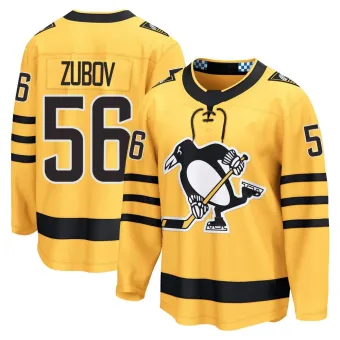 Youth Sergei Zubov Pittsburgh Penguins Alternate 2025 Jersey - Gold Breakaway
