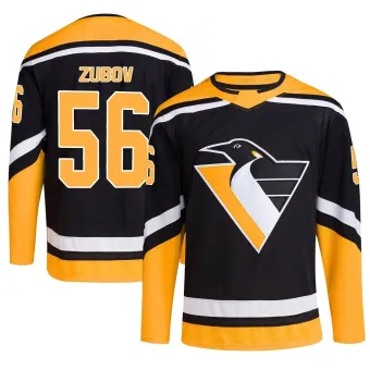Youth Sergei Zubov Pittsburgh Penguins Reverse Retro 2.0 Jersey - Black Authentic