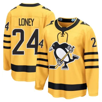 Youth Troy Loney Pittsburgh Penguins Alternate 2025 Jersey - Gold Breakaway